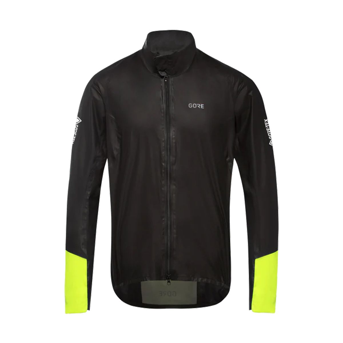 고어웨어(GOREWEAR) Gore-TEX SD 고어텍스 1985 쉐이크드라이 비즈 자켓 - 블랙/네온 옐로우 (남성용)