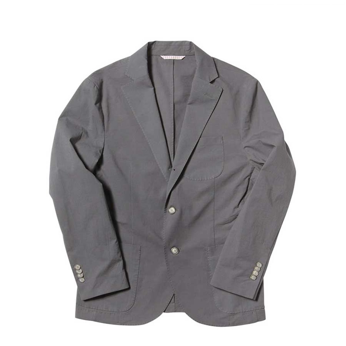 블랙브라운(BLACKBROWN) (PROFILO) 스트라파타 코튼 블레이저 [CHARCOAL]
