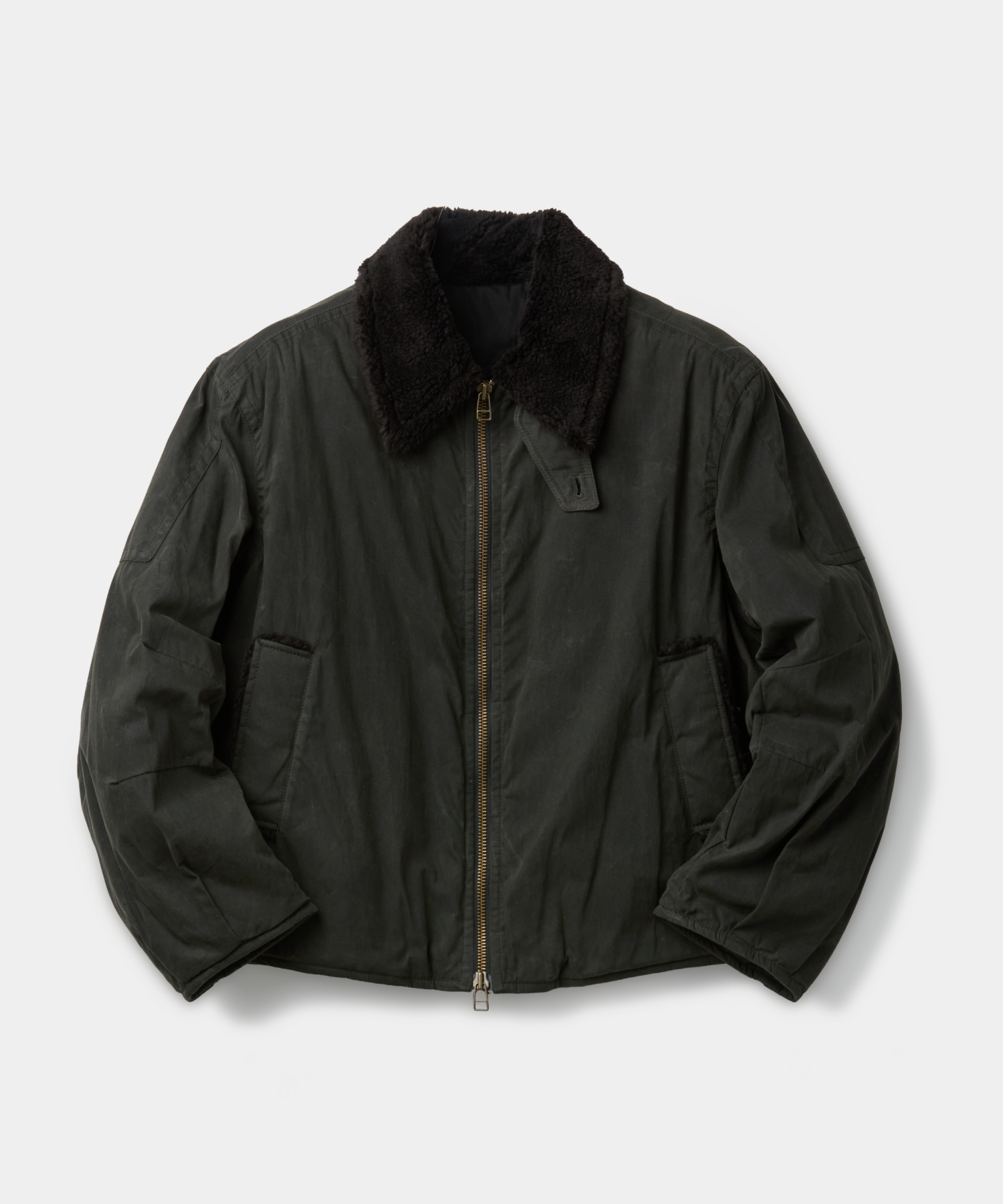 ジャケット・アウター COOR Waxed Cotton Washed Deck Bomber MUSINSA | COOR Waxed Cotton Washed Deck Bomber (Dark Grayish