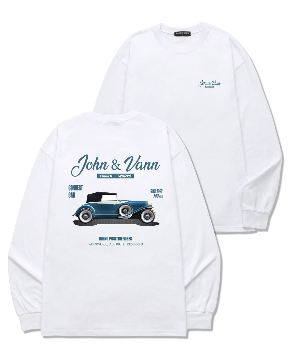밴웍스(VANNWORKS) JOHN 롱슬리브 (VLS0094) 화이트