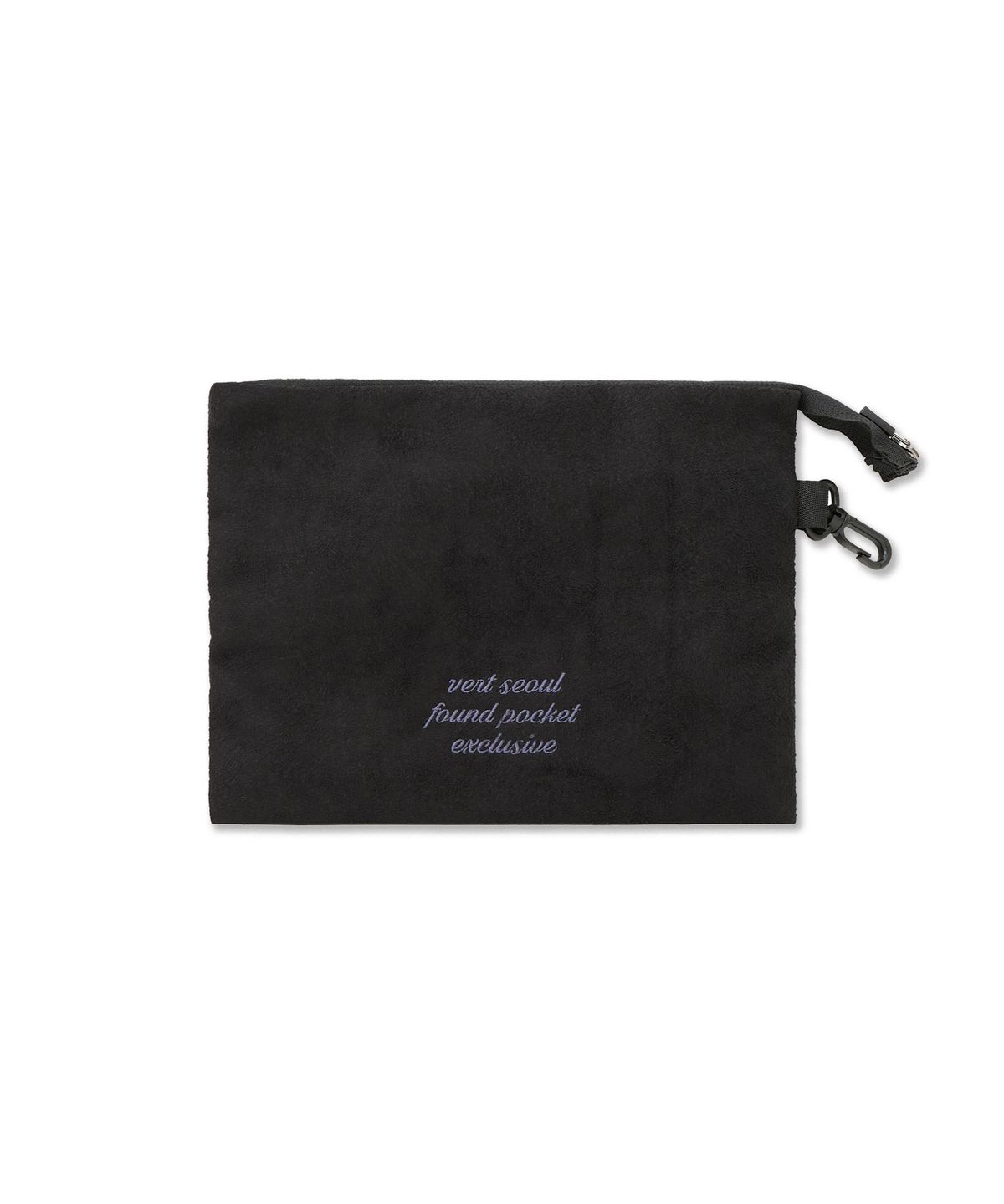 디미토(DIMITO) FOUND STONE POUCH BLACK