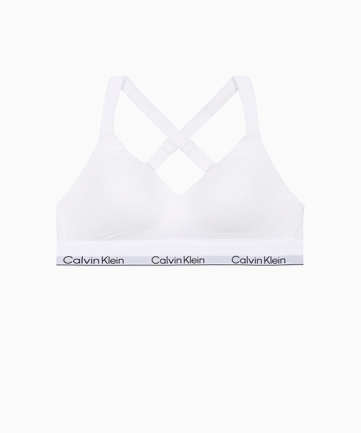 캘빈클라인 언더웨어(CALVIN KLEIN UNDERWEAR) 여성 아이콘 코튼 모달 리프트 브라렛_QF8500AD100