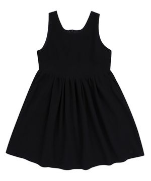 블랙 요루 점퍼 스커트 원피스