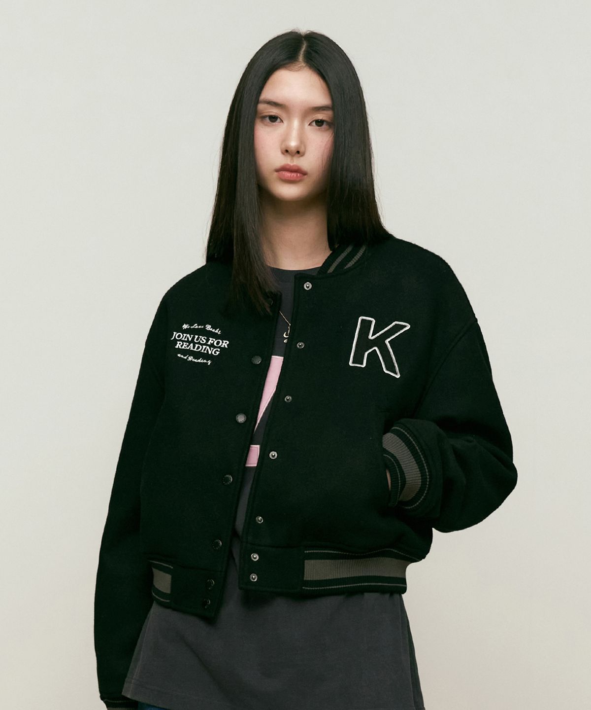 키르시(KIRSH) 키르시 스타디움 자켓 [블랙]