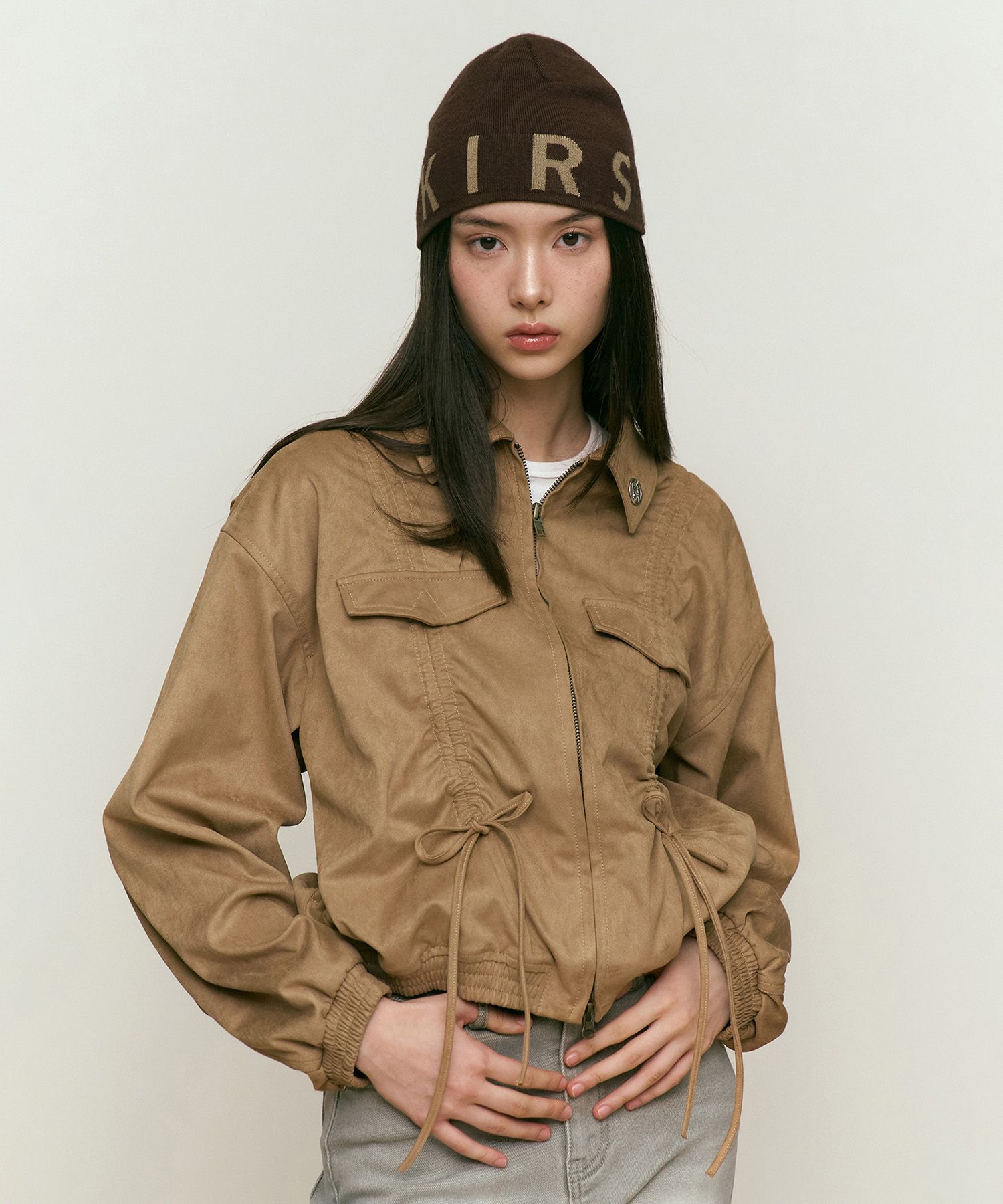アウターその他 KIRSH Collection Suede Shirring Jacket Light Beige KCSFCJK54 MUSINSA | KIRSH Collection Suede Shirring Jacket [Light Beige]
