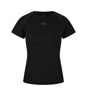 UFC 그루브 레귤러핏 반팔 티셔츠 블랙 U4SSV3210BK