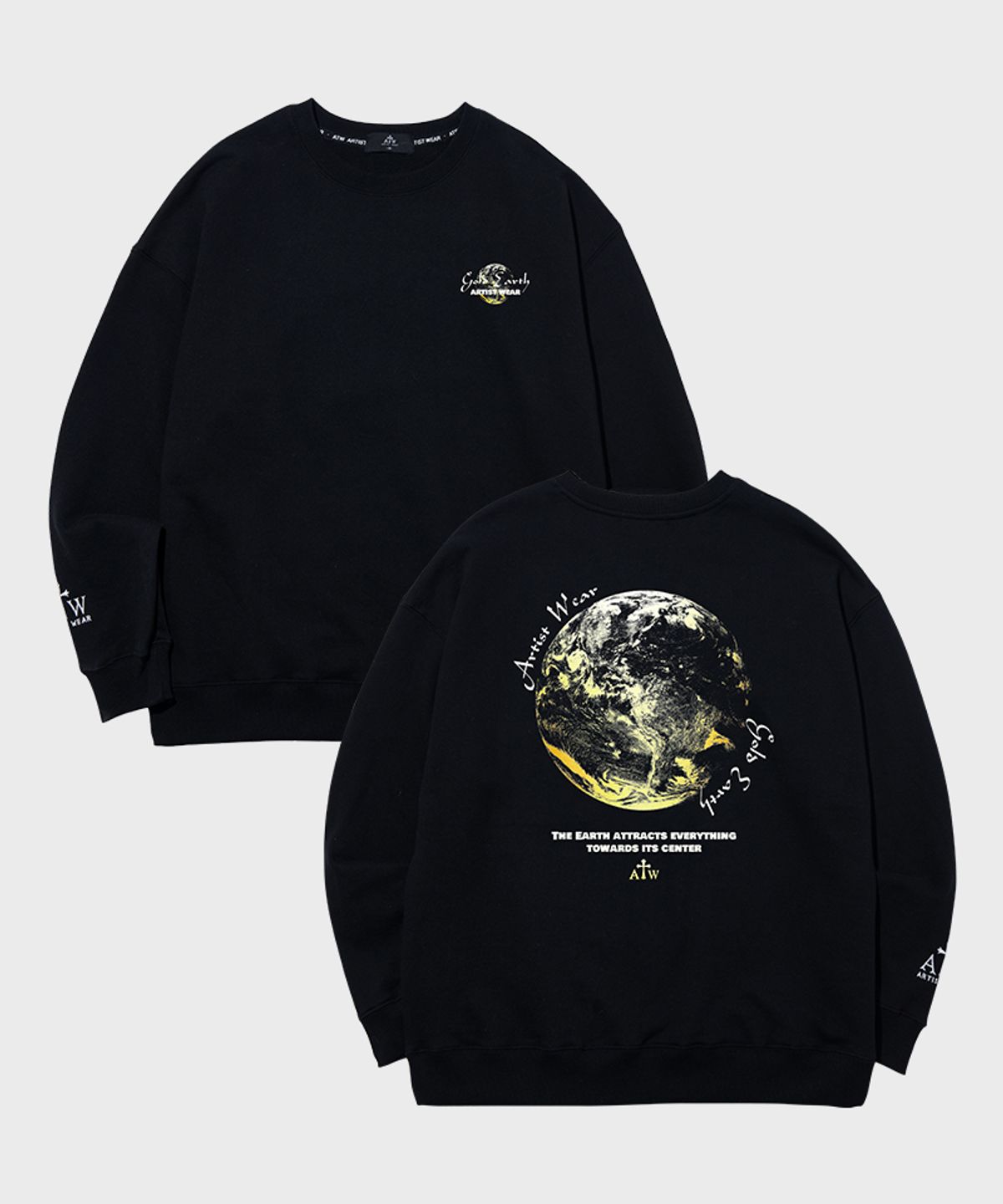 아티스트웨어(ARTISTWEAR) [ATW] 골든어스 맨투맨