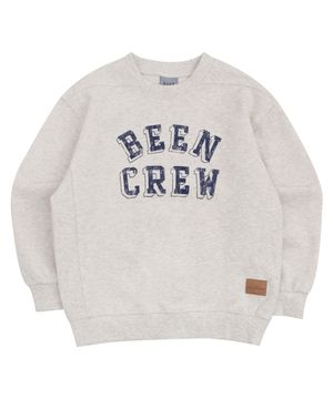 오트밀 베이지 맨투맨 티셔츠