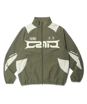 TCR RACING LOGO SET UP JACKET KHAKI