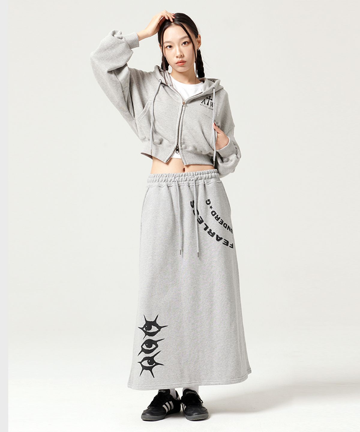 아티스트웨어(ARTISTWEAR) [ATW] 언더독 롱스커트