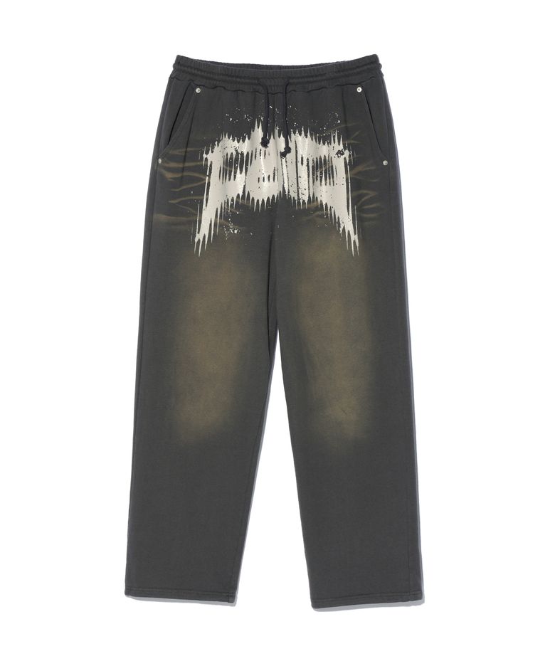 [미누의 코디 PICK] SPRAY DYEING SET UP SWEATPANTS CHARCOAL