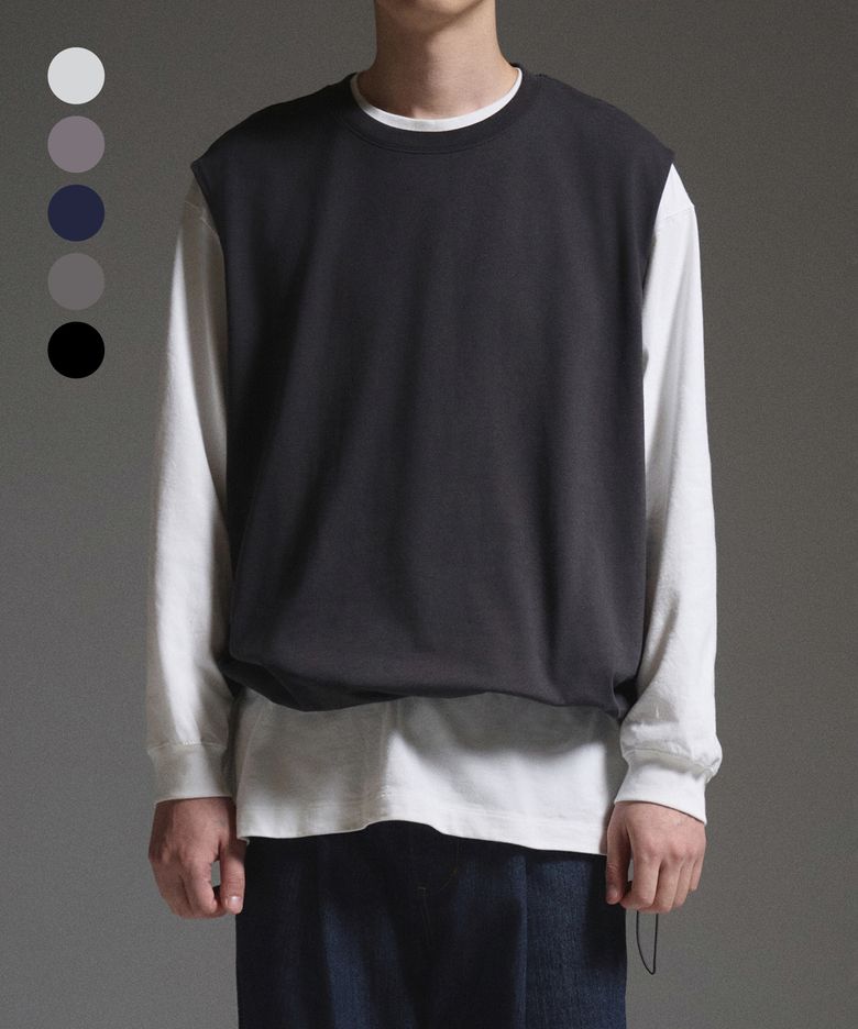 Round Neck String Vest [5 Colors]