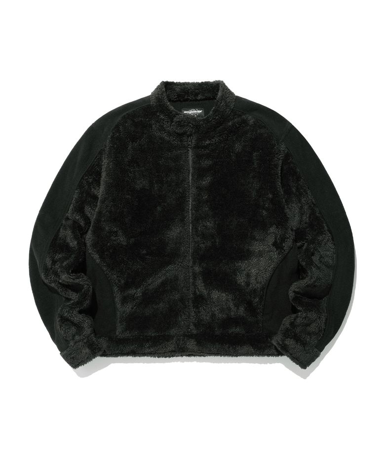 FLEECE RACING JACKET_BLACK(NG2EFUB932A)