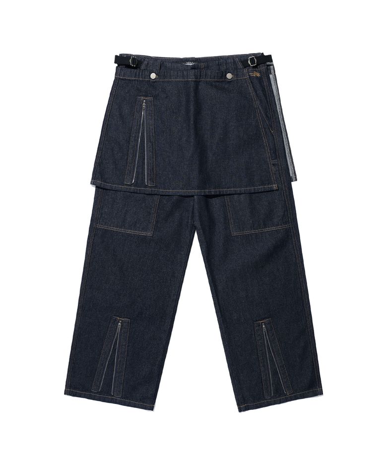 APRON WASHED JEANS_INDIGO(NG2EFUD112A)