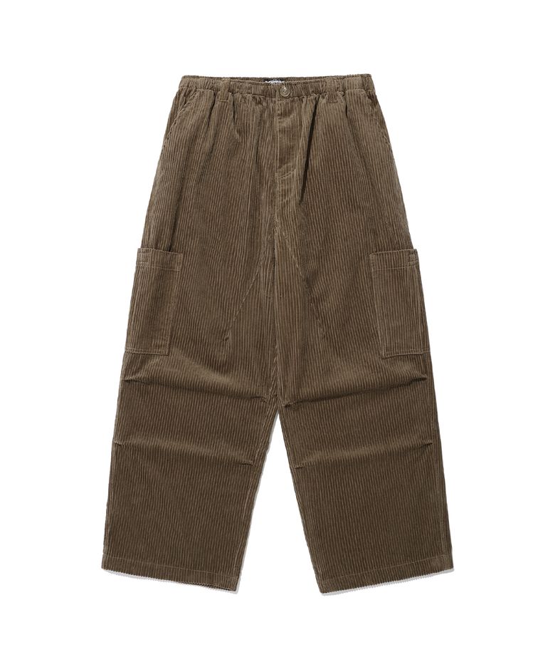 CORDUROY PARACHUTE PANTS_BROWN(NG2EFUPA13A)