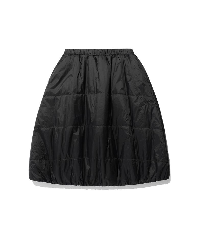 MIDI PUFFER SKIRT_BLACK(NG2EFFPA91A)
