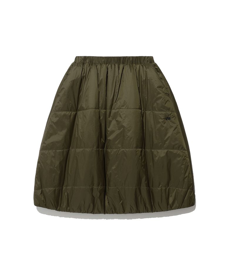 MIDI PUFFER SKIRT_BROWN(NG2EFFPA91A)