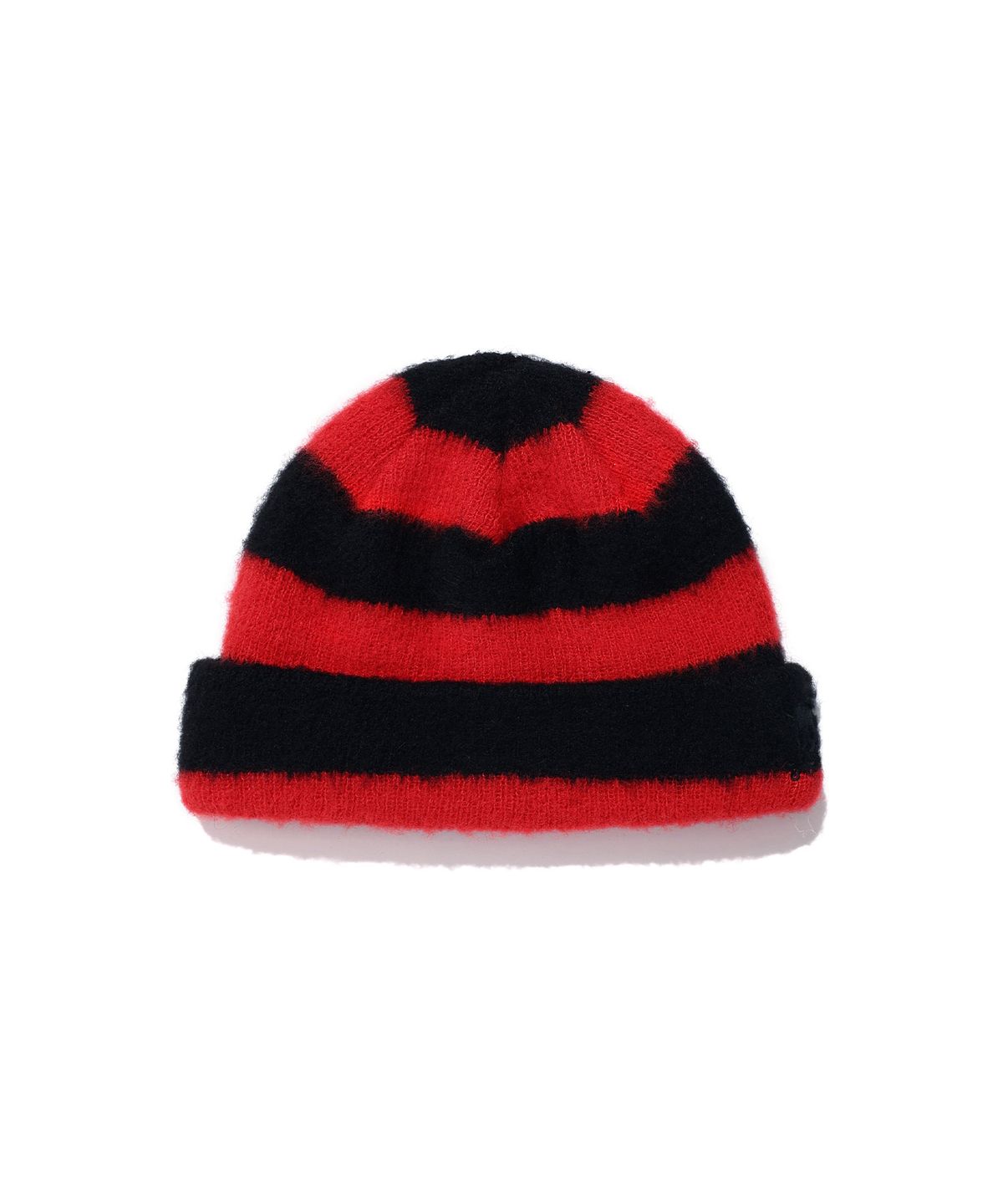나이스고스트클럽(NICEGHOSTCLUB) STRIPE SKULL BEANIE_BLACK(NG2EFUAB22A)