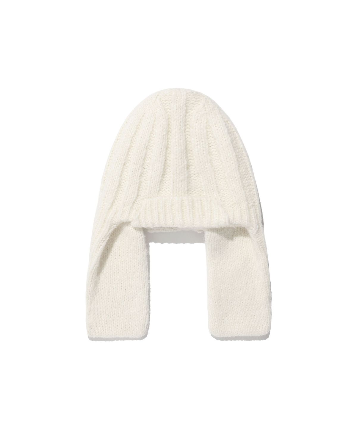 나이스고스트클럽(NICEGHOSTCLUB) BIG EARCAP BEANIE_IVORY(NG2EFUAB24A)