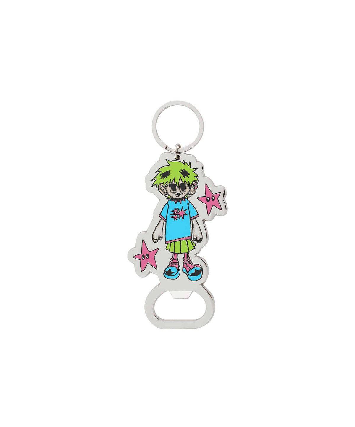 나이스고스트클럽(NICEGHOSTCLUB) LITTLE GHOST OPENER KEY CHAIN_SILVER(NG2EFUAB65A)