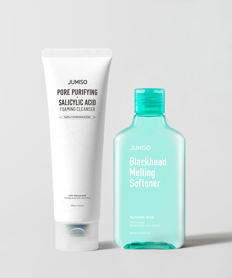 블랙헤드 멜팅 소프트너 150ml + 포어 퓨리파잉 살리실산 클렌징폼 120g (전용 화장솜 40매+압출면봉 10개 동봉)