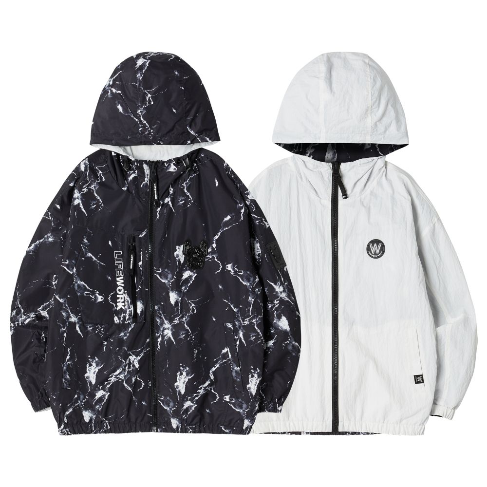 MUSINSA | LIFEWORK Iconic Hood Reversible Jacket