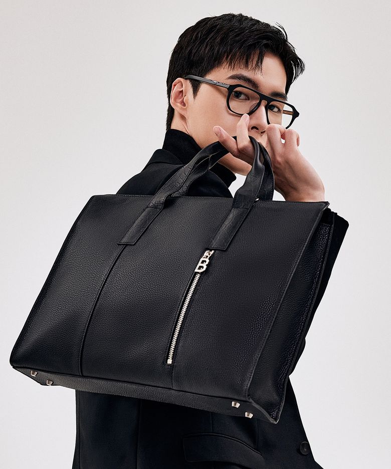 슬림보스턴 브리프케이스 [블랙콤보]