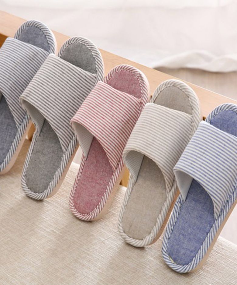 무블 파파 린넨 커플용 슬리퍼 5color 실내화 커플아이템 거실화