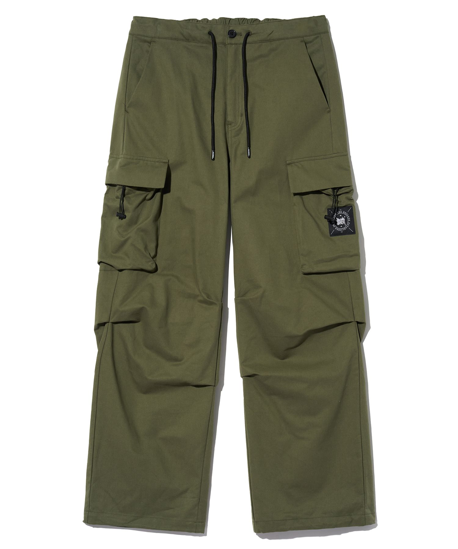 ★BROWNBREATH★ W TAG BANDING CARGO PANTS KHAKI MUSINSA | BROWNBREATH W TAG BANDING CARGO PANTS - KHAKI