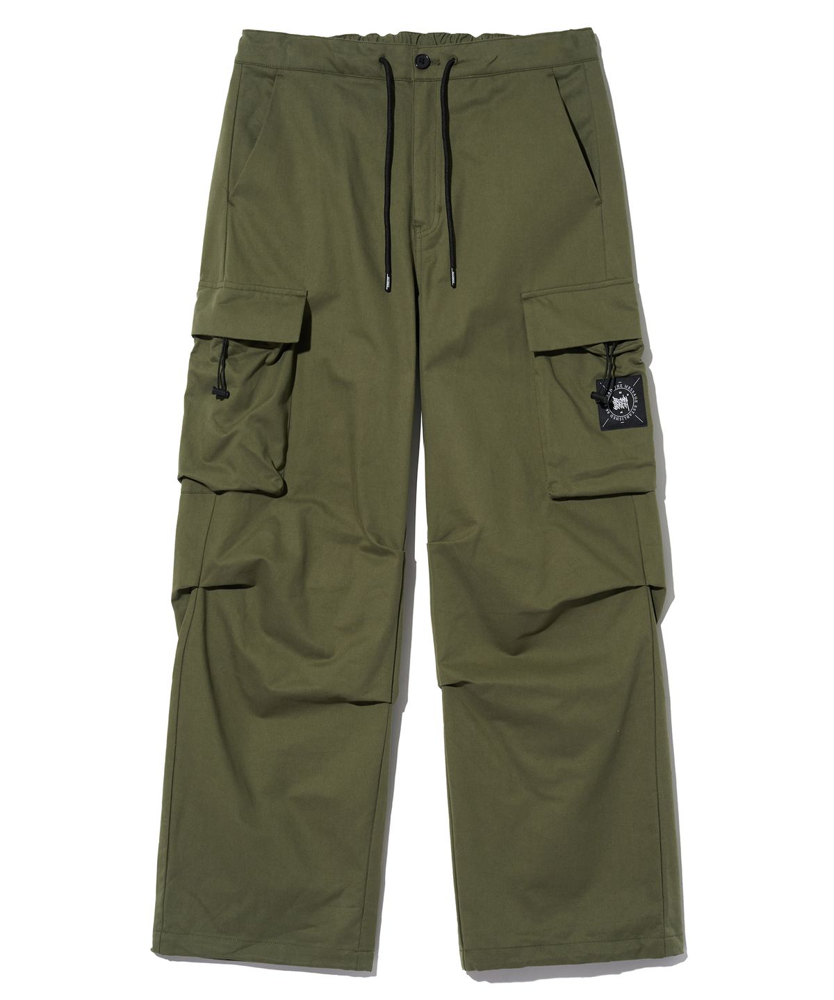 브라운브레스(BROWNBREATH) STAMP TAG CARGO PANTS - KHAKI
