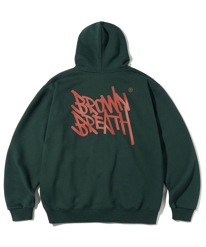 TAG HOODIE - DARK GREEN
