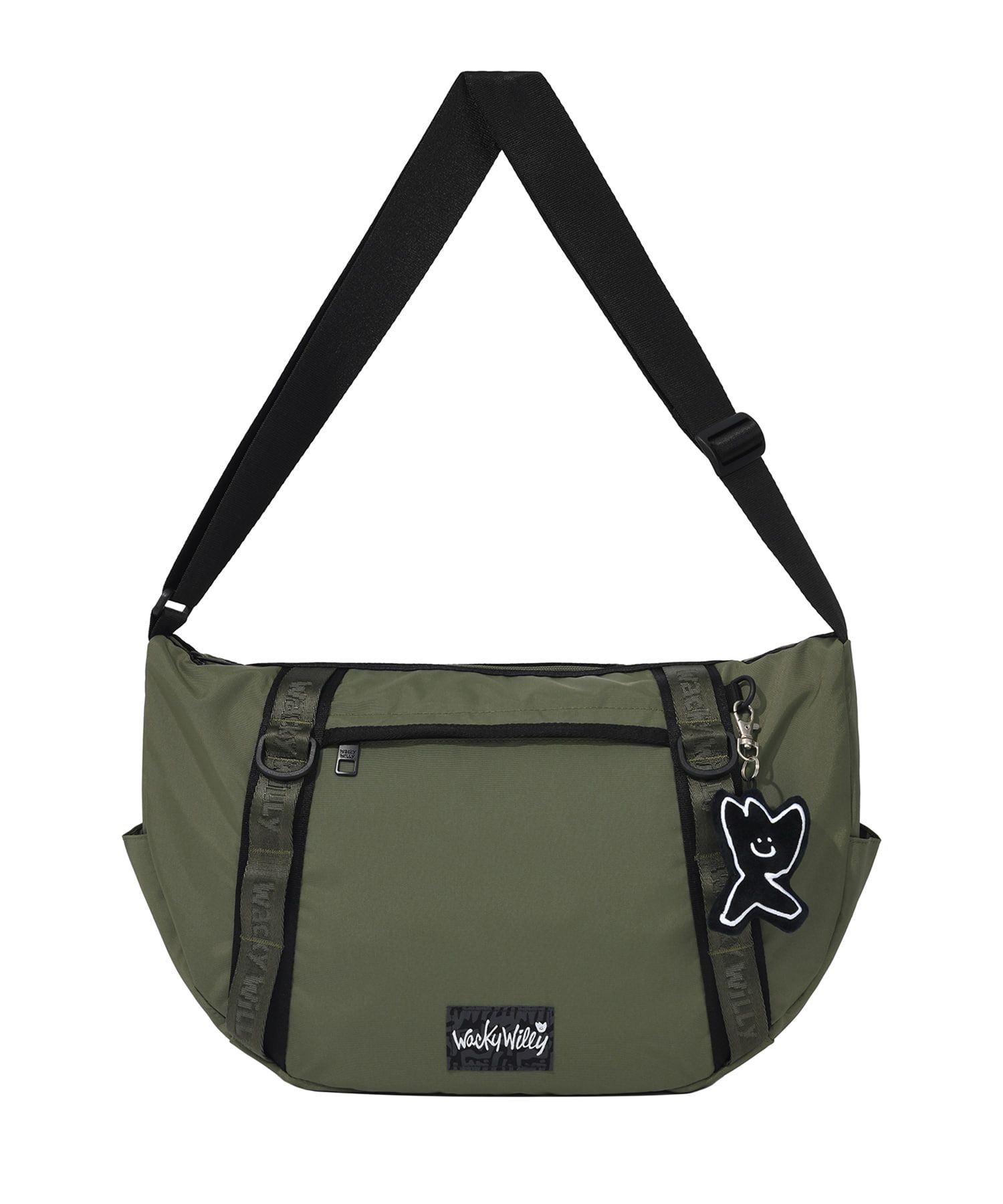 【Wacky WiLLy ワッキーウィリー】Cordura クロスバッグ MUSINSA | WACKY WILLY [24FW] Cordura Webbing Crossbody Bag Khaki