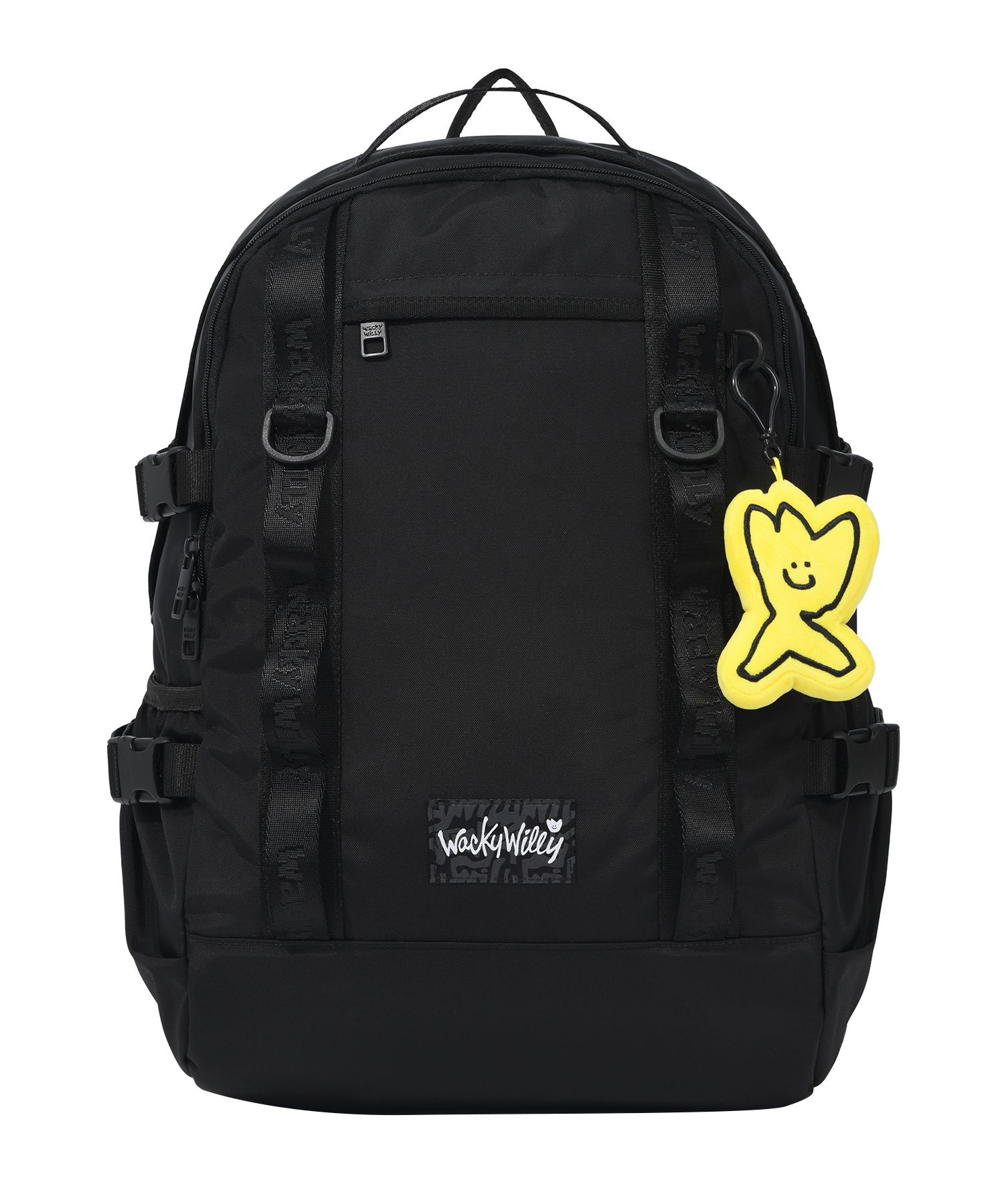 バックパック・リュック [WACKYWILLY] Flight 25L Backpack Black MUSINSA | WACKY WILLY [24FW] Cordura Webbing Backpack Black