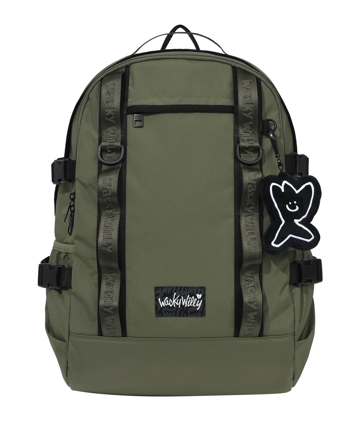 バックパック・リュック WACKY WILLY CORDURA WEBBING BACKPACK MUSINSA公式 | WACKY WILLY Cordura Webbing Backpack Black