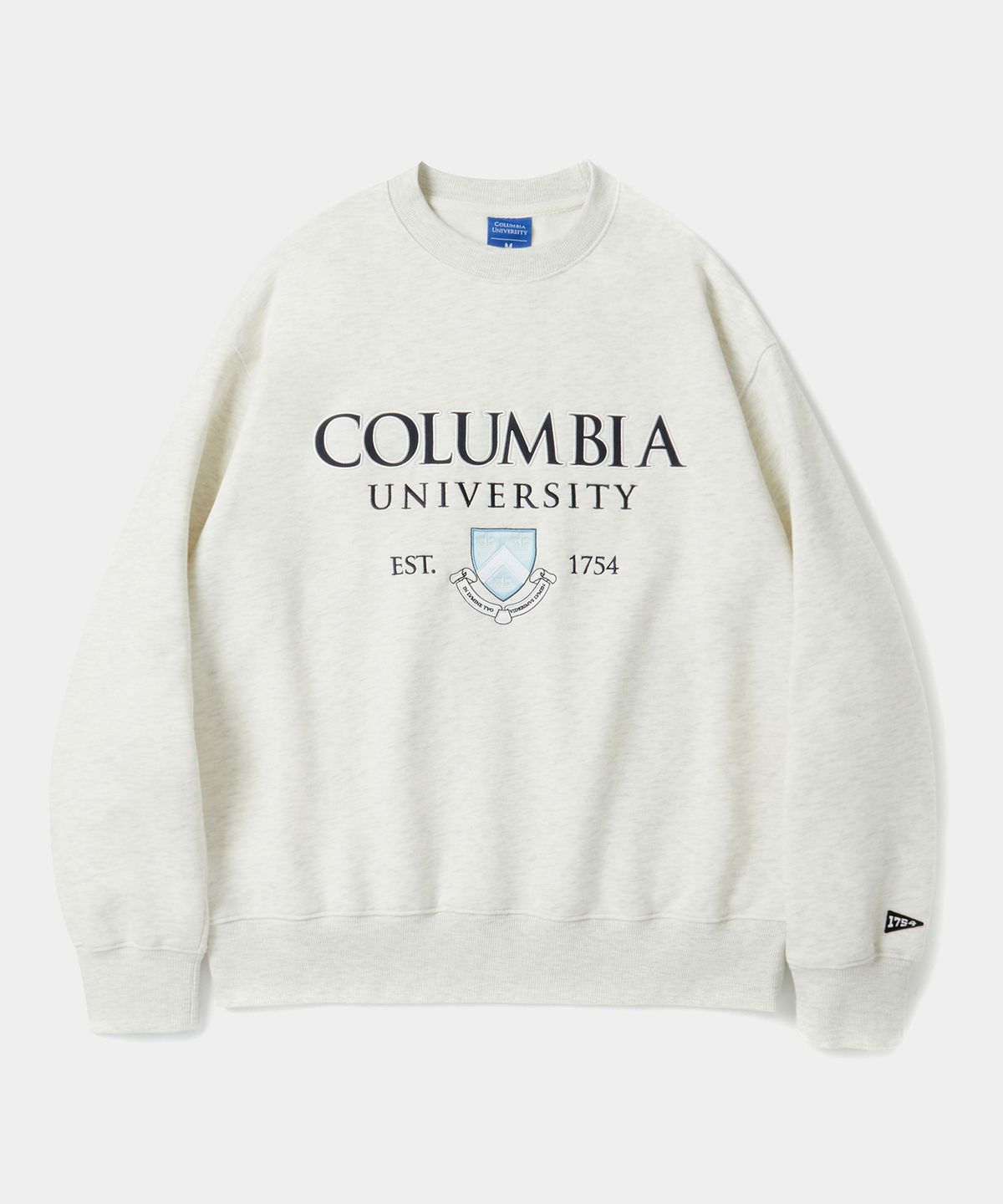컬럼비아 유니버시티(COLUMBIA UNIVERSITY) CU SHIELD FLEECE SWEATSHIRTS 오트밀