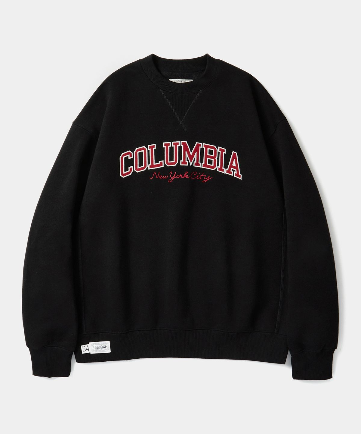 컬럼비아 유니버시티(COLUMBIA UNIVERSITY) APPLIQUE ARCH FLEECE SWEATSHIRTS 블랙