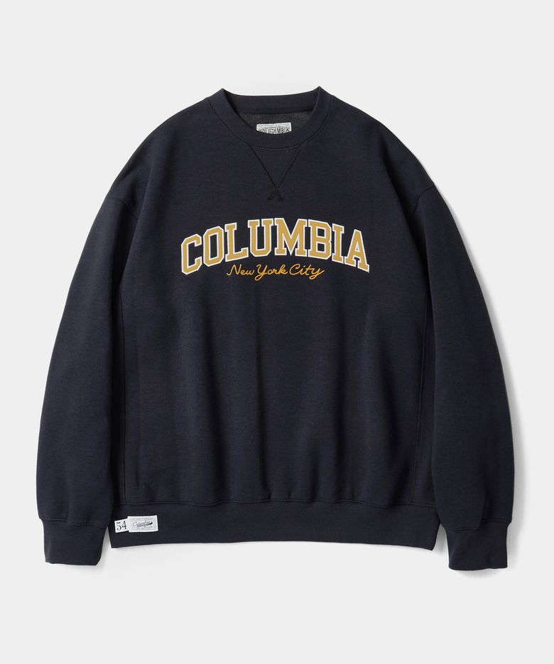 APPLIQUE ARCH FLEECE SWEATSHIRTS 크라운네이비