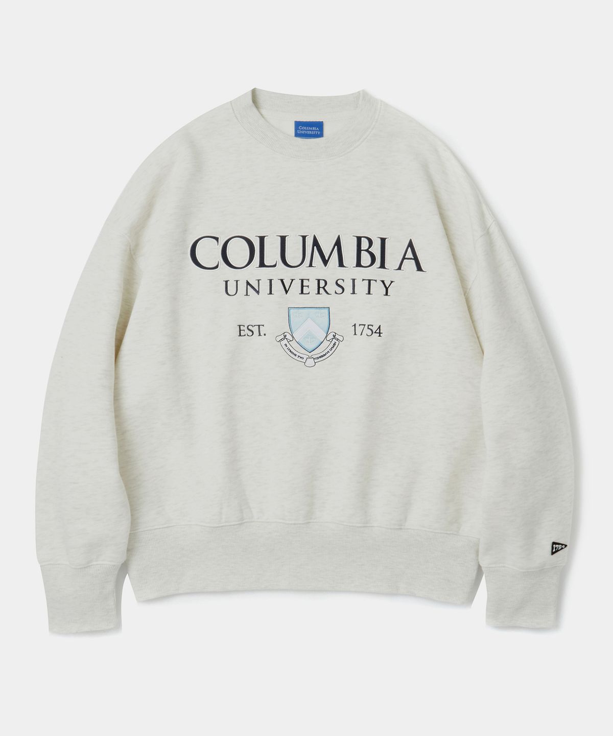 컬럼비아 유니버시티(COLUMBIA UNIVERSITY) CU SHIELD WOMEN FLEECE SWEATSHIRTS 오트밀