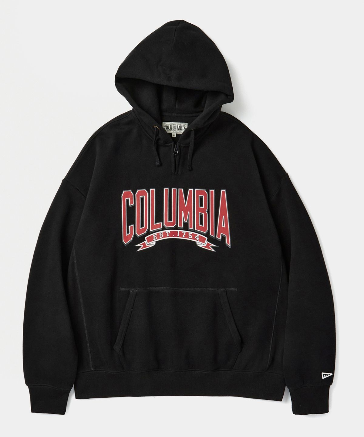 컬럼비아 유니버시티(COLUMBIA UNIVERSITY) CU 80S VINTAGE H/FLEECE H/ZIP HOODIE 블랙
