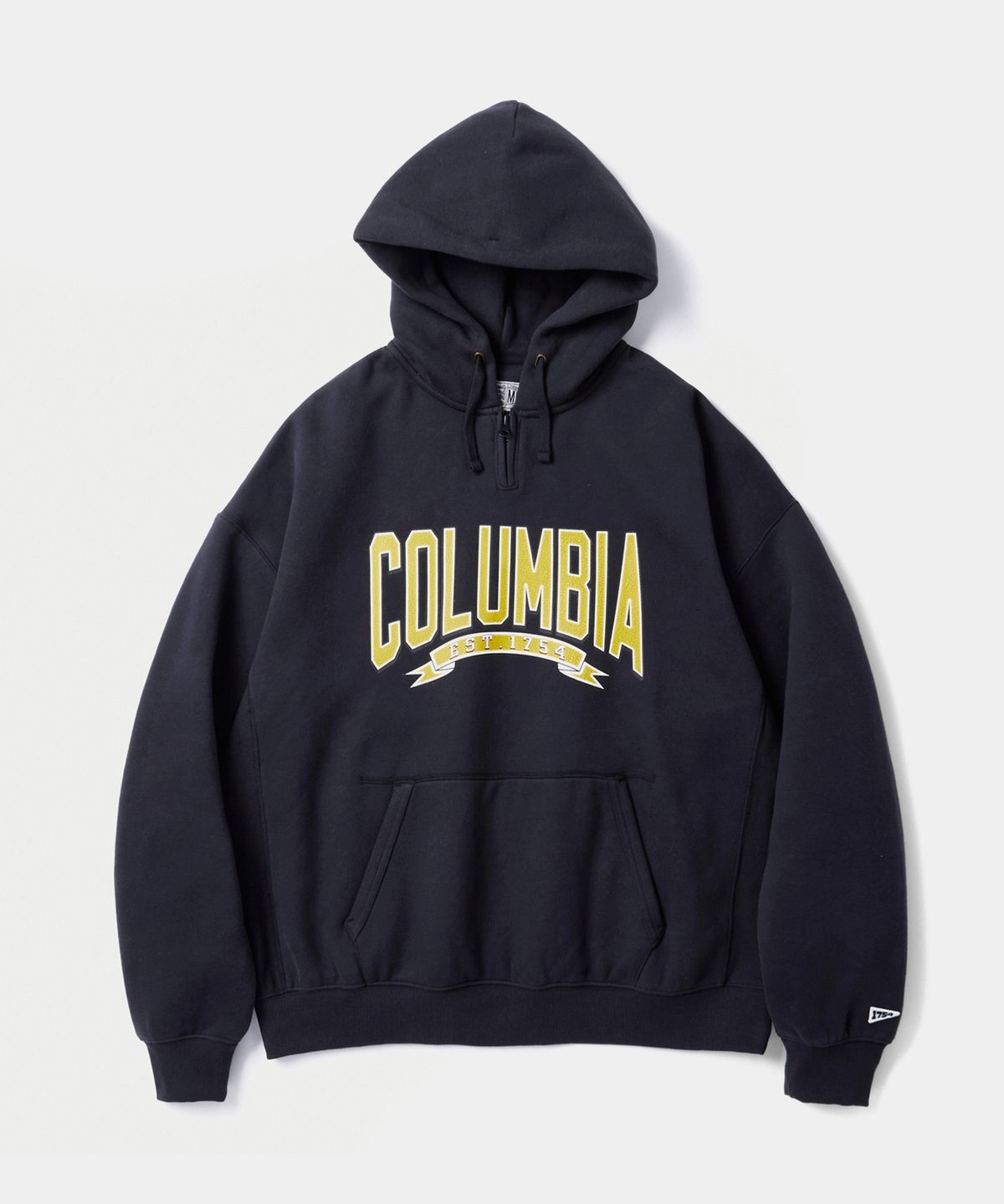 컬럼비아 유니버시티(COLUMBIA UNIVERSITY) CU 80S VINTAGE H/FLEECE H/ZIP HOODIE 크라운네이비