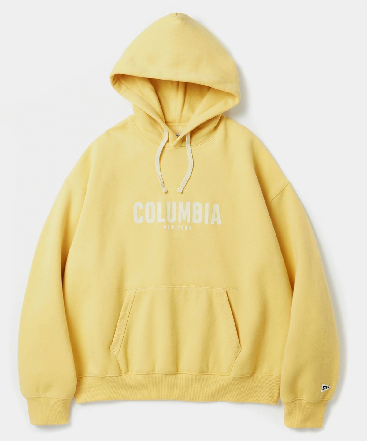 컬럼비아 유니버시티(COLUMBIA UNIVERSITY) CU LETTERING H/FLEECE HOODIE 빈티지옐로우