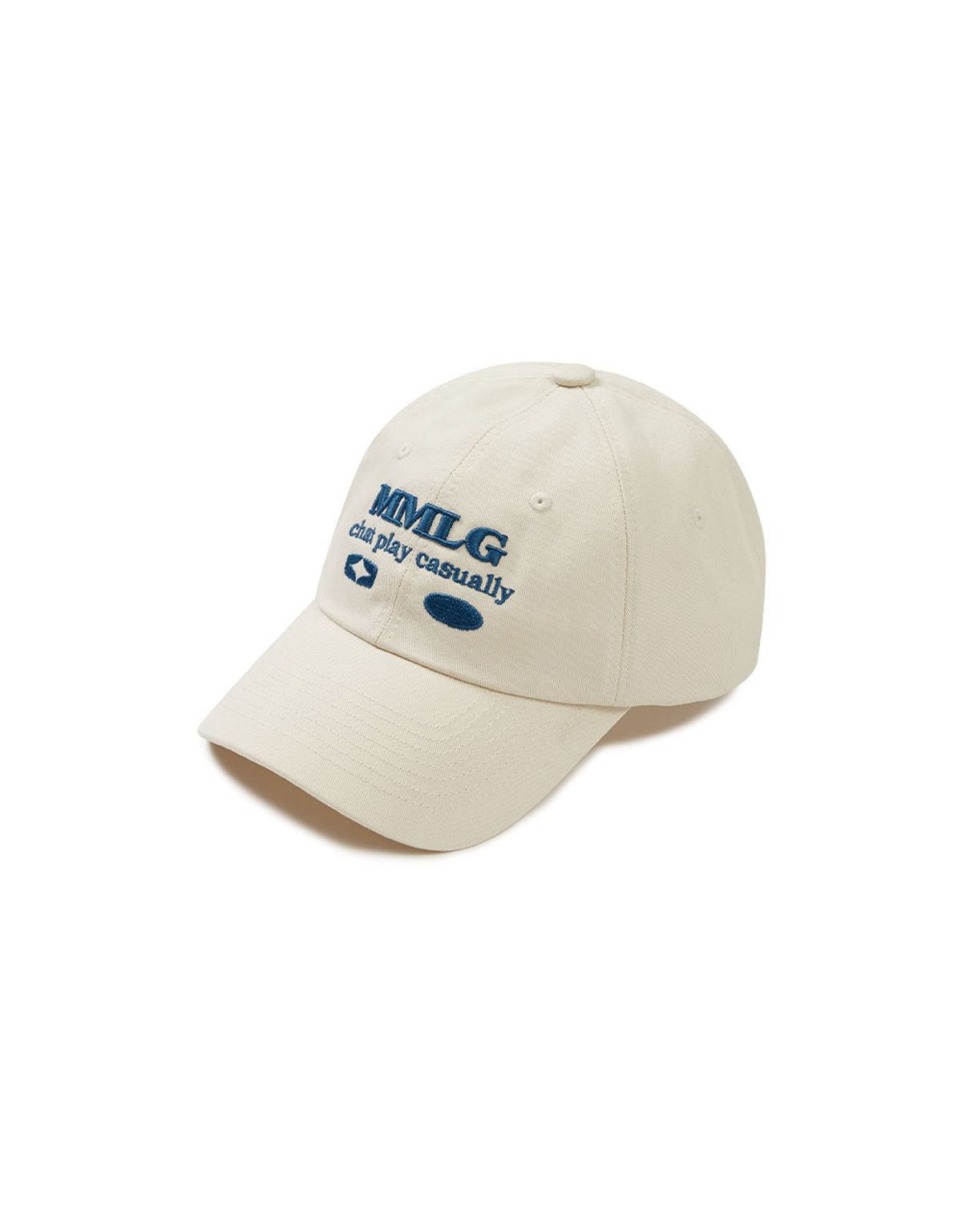 엠엠엘지(MMLG) [Mmlg] LETTER PLAY BALL CAP (IVORY)
