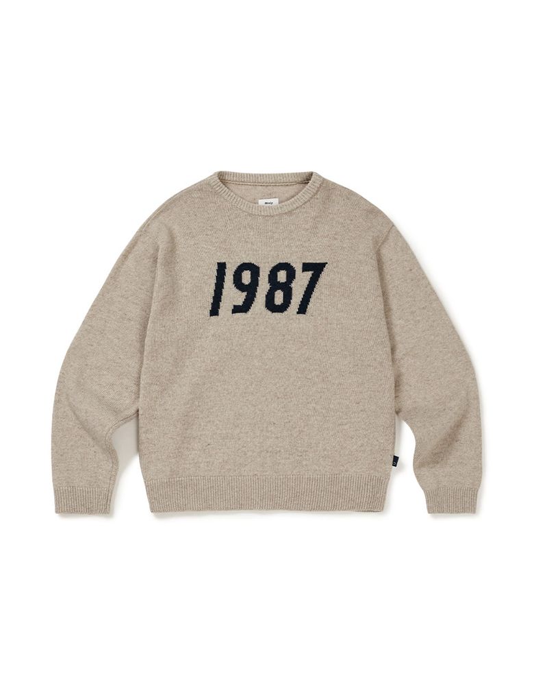 [Mmlg] 1987 KNIT (BEIGE)