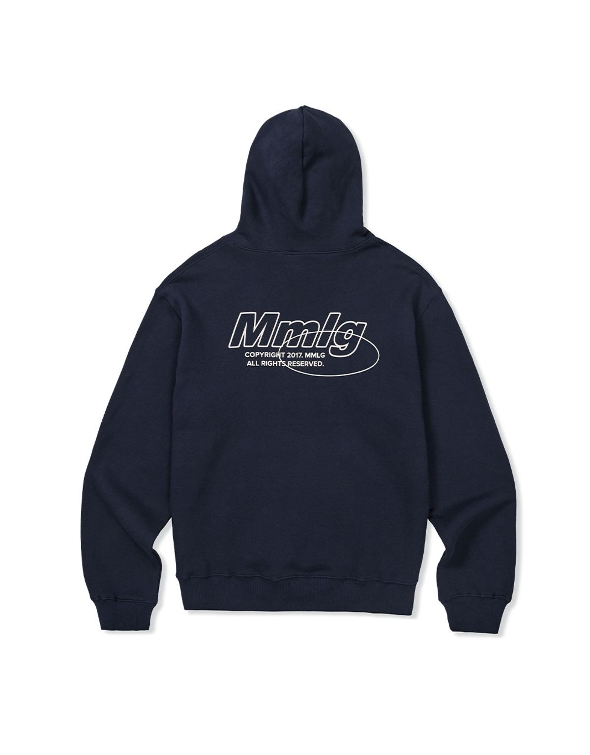엠엠엘지(MMLG) [Mmlg] MMLG STAFF HOODIE (AUTHENTIC NAVY)