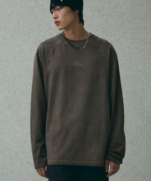 인퓨즈드 컬러 롱슬리브 [브라운]