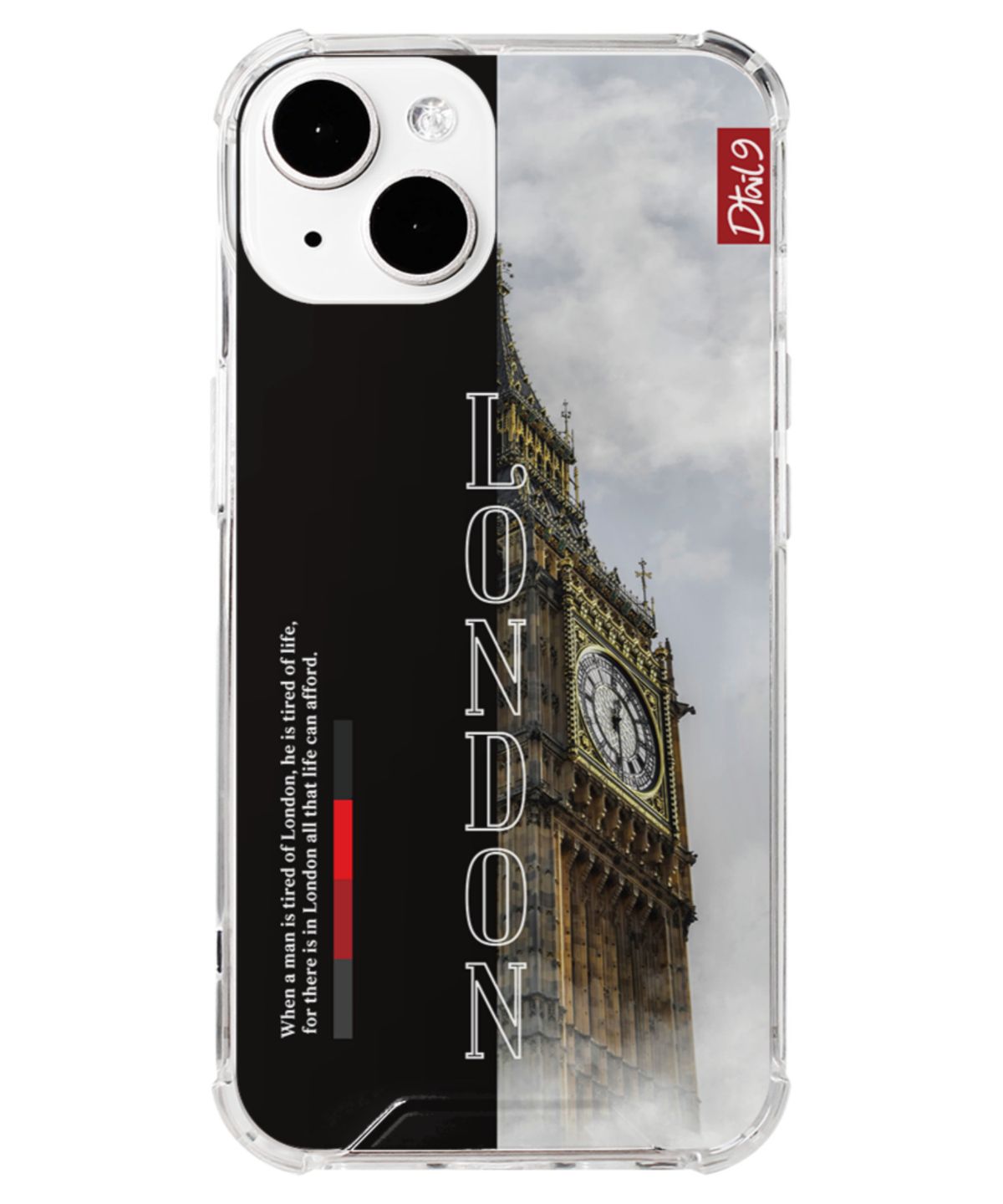 디테일나인(DTAIL9) 아이폰 케이스 [City Series / London] Camera No.1