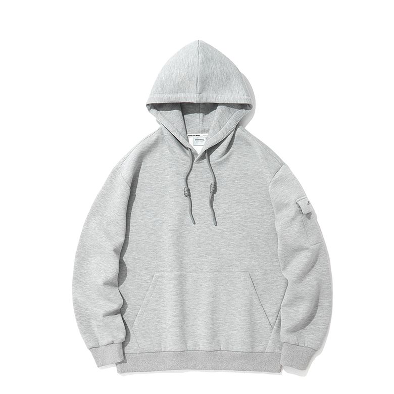 이중지 후드풀오버 M그레이 ITY3TH02AMG