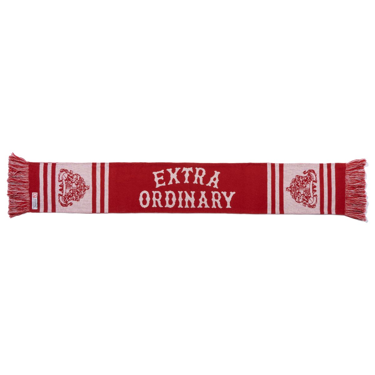 엑스트라오디너리(EXTRAORDINARY) EX JACQUARD MUFFLER  RED