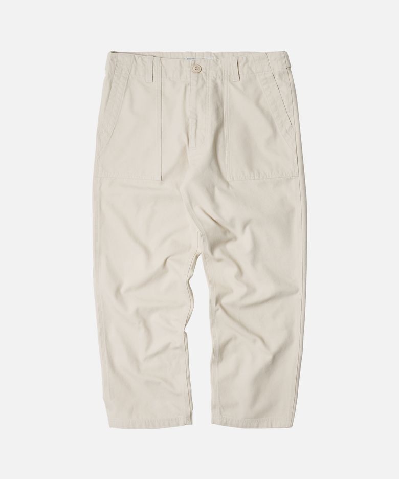 JUNGLE CLOTH FATIGUE PANTS _ CREAM