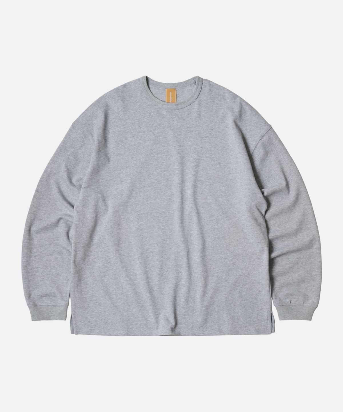 프리즘웍스(FRIZMWORKS) OG DOUBLE RIB L/S TEE _ GRAY